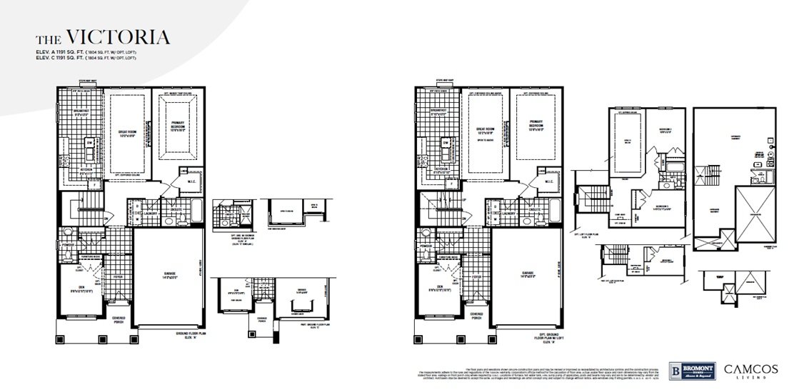 Gateway of Lindsay Homes Single Garage Floor Plan 2
