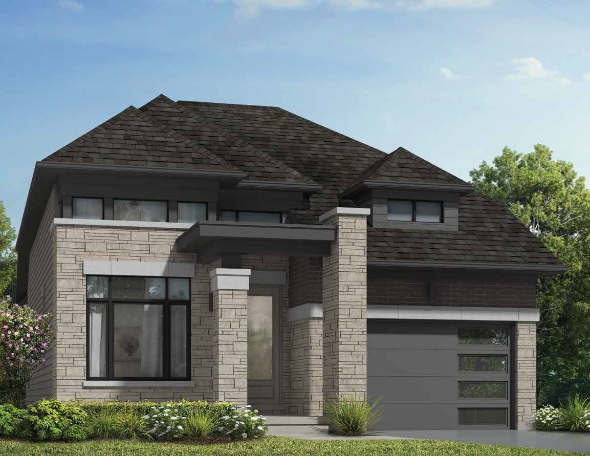 Gateway of Lindsay Homes Single Garage Floor Plan