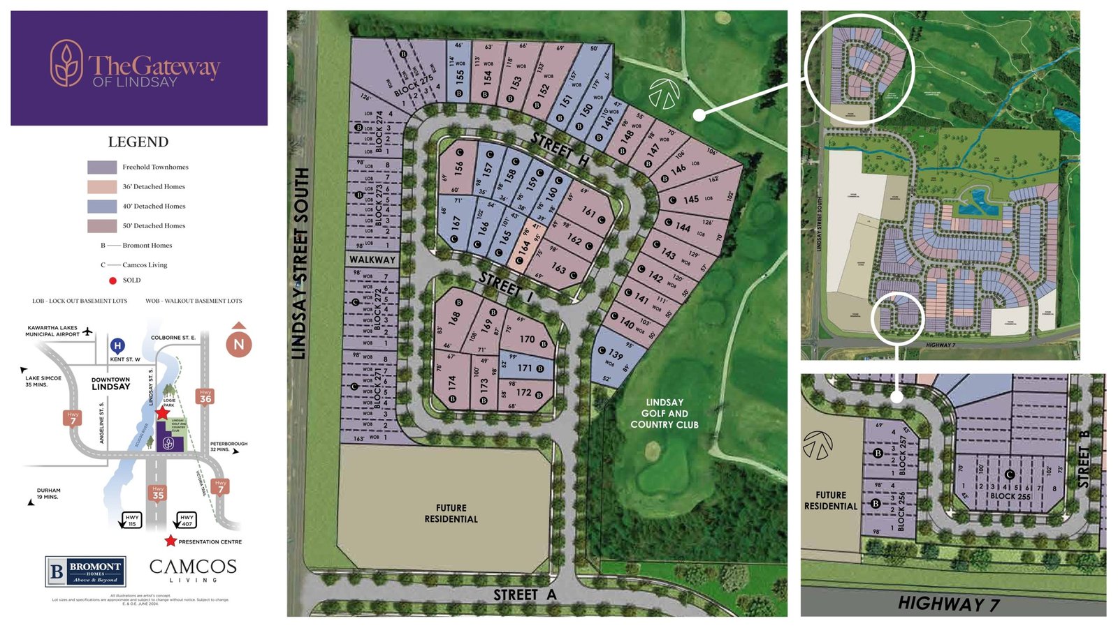 Gateway of Lindsay Site Plan 1