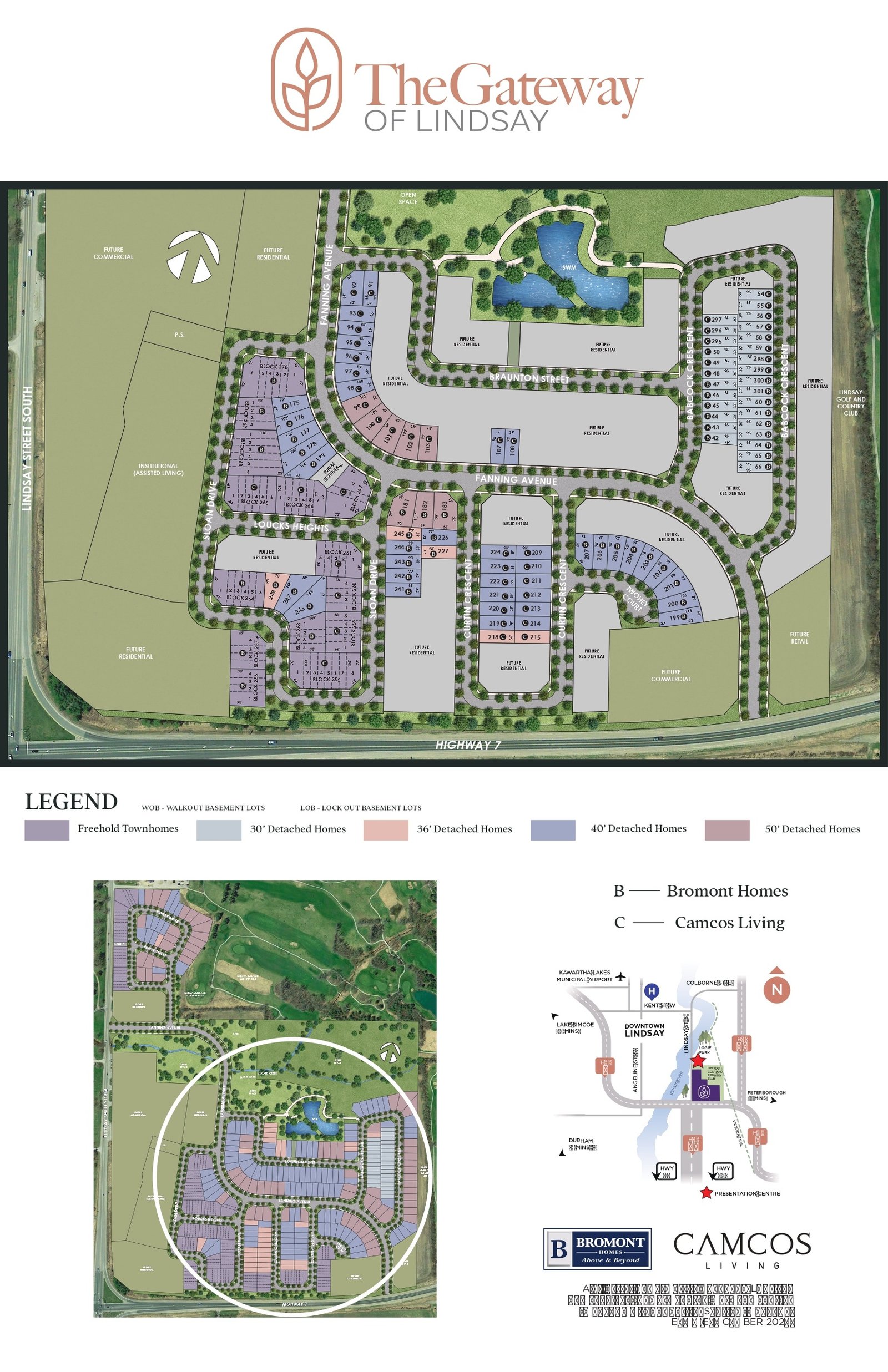 Gateway of Lindsay Site Plan 2
